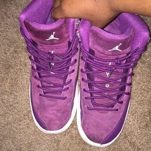 Purple Jordan 12a